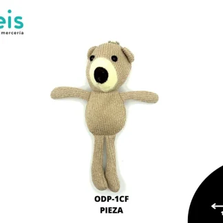OSO DE PELUCHE 20CM 12 UND/PAQ CAFÉ