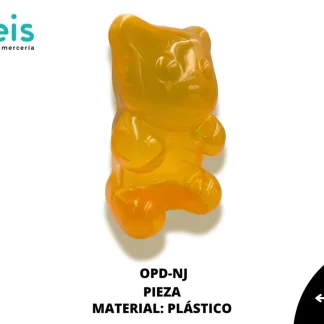 OSITO PANDA DULCERO 25X15CM NARANJA