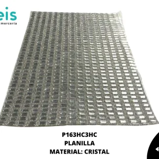 PEDRERIA PLANILLAS RECTANGULO P163HC 24cmX40cm CRISTAL