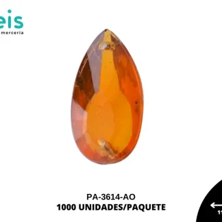 PIEDRA HILO GOTA AMARILLO 1000U/PAQ