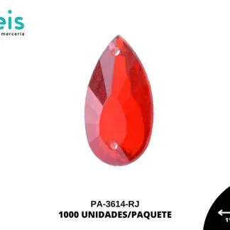 PIEDRA HILO GOTA ROJO 1000U/PAQ