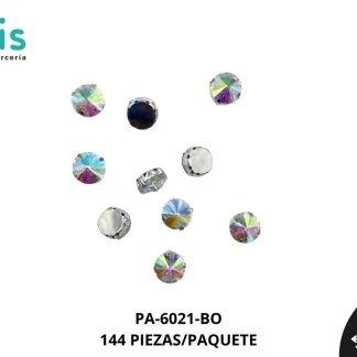 REMACHES METAL PIEDRA COSTURA PA-6021-BO 14mm 144 PZ/PQT BOREAL