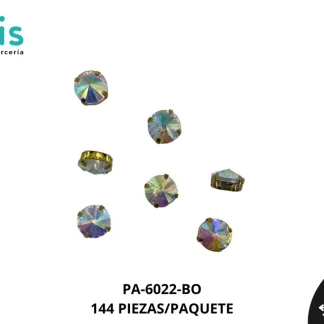 REMACHES METAL PIEDRA COSTURA PA-6022-BO 14mm 144 PZ/PQT BOREAL
