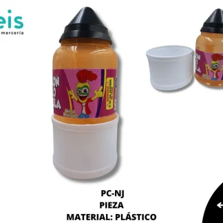 ENVASES PLASTICO PELON CHELA PC-NJ 32cmX14cm NARANJA