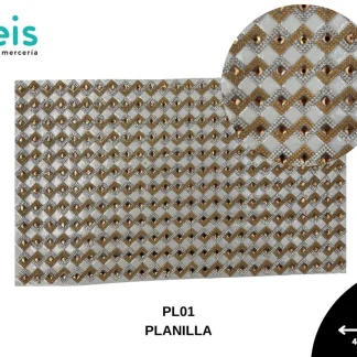 PEDRERIA PLANILLAS ZIGZAG ROMBO PL01 24cmX40cm
