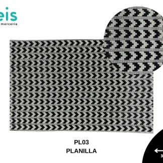 PEDRERIA PLANILLAS DISEÑO PL03 24cmX40cm