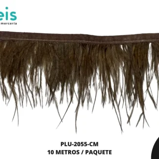 TIRA DE PLUMAS 10 METROS REF: 2055 CAMEL 9-11CM