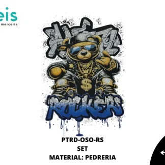 PARCHES DTF OSO ROCKERS PTRD-OSO-RS