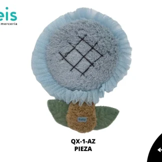MINI PELUCHE 14CM X 19CM QX-1 AZUL