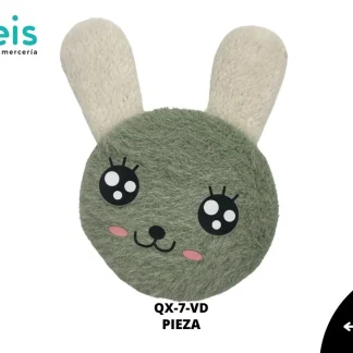 MINI PELUCHE 11CM X 17CM QX-7 VERDE