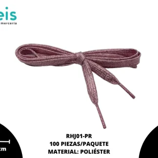 ACCESORIOS AGUJETA RHJ01-PR 9mm 100 PZ/PQT ROSA