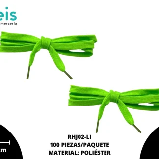 ACCESORIOS AGUJETA RHJ02-LI 9mm 100 PZ/PQT LIMON