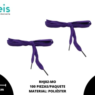ACCESORIOS AGUJETA RHJ02-MO 9mm 100 PZ/PQT MORADO
