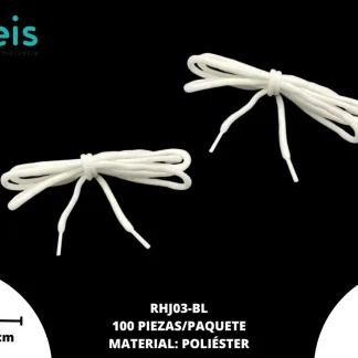 ACCESORIOS AGUJETA RHJ03-BL 5mm 100 PZ/PQT BLANCO