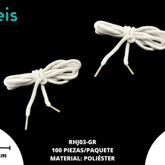 ACCESORIOS AGUJETA RHJ03-GR 5mm 100 PZ/PQT GRIS