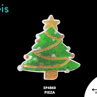 PARCHES LENTEJUELA PINO DE NAVIDAD SP4860
