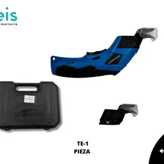 TIJERA ELECTRICA PLASTICO TE-1 NEGRO CON AZUL