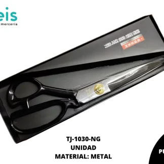 TIJERAS SASTRE ACERO 10" TJ-1030-NG NEGRO
