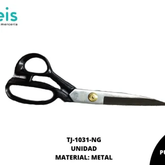 TIJERAS SASTRE ACERO 11" TJ-1031-NG NEGRO