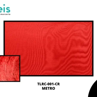 TELA RAYON CHALIS A CORAL