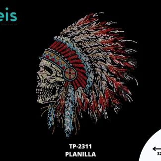 PLANILLA PEDRERÍA CALAVERA CON PENACHO TP-2311
