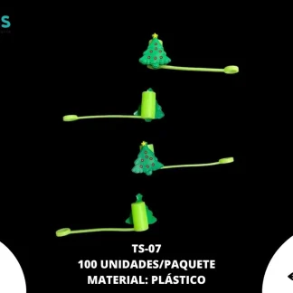 TAPA SILICONA 8MM TS-07 100 PZ/PQT VERDE