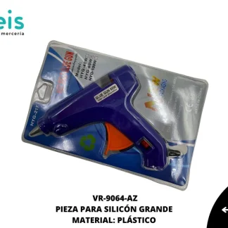 HERRAMIENTAS CONFECCIÓN PISTOLAS SILICON GRANDE ENCENDEDOR HYG-60W AZUL