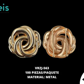 HERRAJE METAL ENTRELAZADO VRZJ-563