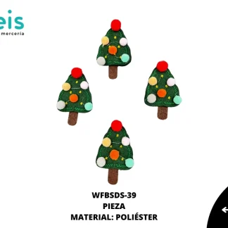 MINI PELUCHE ARBOL NAVIDAD 25 PZ/PQT