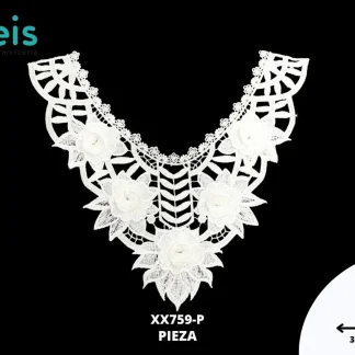 CUELLO POLIESTER 3D XX759 BLANCO