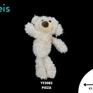 MINI PELUCHE OSO CUERPO COMPLETO YF2082 21cm CAFE CLARO
