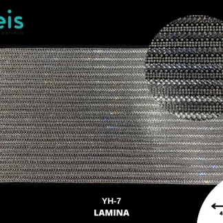 PEDRERIA PLANILLAS CUADRO YH-7 24cmX40cm CRISTAL