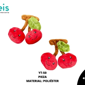MINI PELUCHE CEREZA 25 PZ/PQT