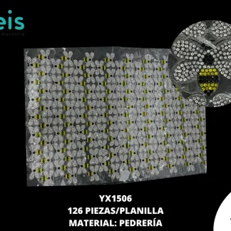 PEDRERIA PLANILLAS ABEJITA 135 PZ/PQT MULTICOLOR