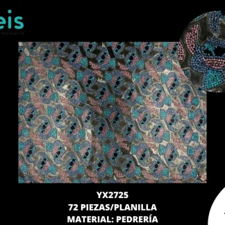 PEDRERIA PLANILLAS 72 PZ/PQT YX2725 STITCH MULTICOLOR