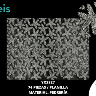 PEDRERIA PLANILLAS ESTRELLAS 72 PZ/PQT YX2827 MULTICOLOR