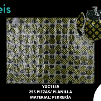 PEDRERIA PLANILLAS PIÑAS 144 PZ/PQT YXC1149 MULTICOLOR