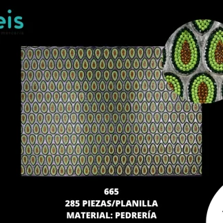 PLANILLA PEDRERIA AGUACATE 285 PZ/PQT YXC665