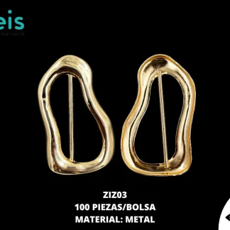 HERRAJE METAL 100PZS/PQT ZIZ03