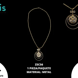 COLLAR METAL FLOR ZSC56