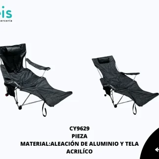 SILLA CY9629 1 PZ/CTN NEGRO