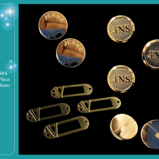 BOTON Y PLACA ZAMACK JEANS