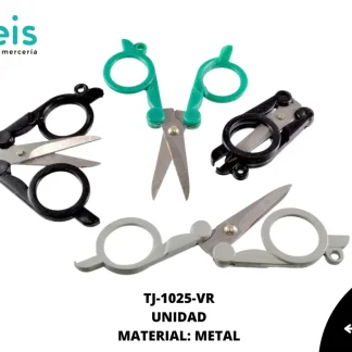 TIJERAS PLEGABLES 105mm TJ-1001-VR