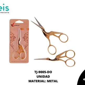 TIJERAS TULIPAN 110mm 4.5" TJ-9005-DO DORADO