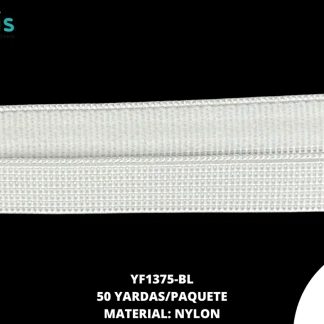 TIRANTE PARA BRASIER ANTIDESLIZANTE YF1375-BL 1CM BLANCO