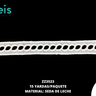 GUIPUR SEDA DE LECHE ZZ3523 15 YDS/PQT BLANCO